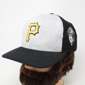 Pittsburgh Pirates Hat Snapback Black American Needle Cooperstown Collection Cap